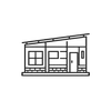 Modern modular home facade Modern modular home facade